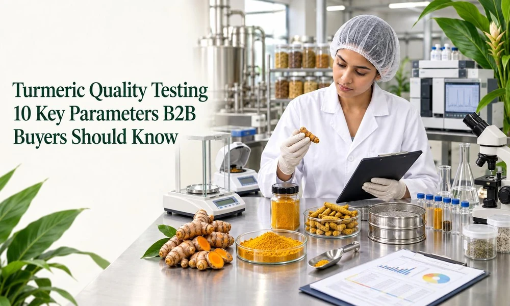 Turmeric Quality Testing: 10 Key Parameters B2B Buyers Should Know